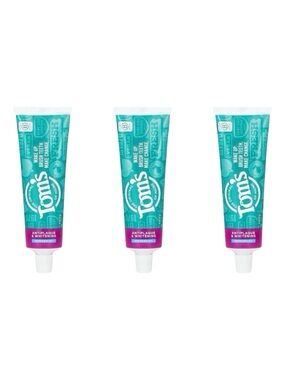 Tom’s of Maine Antiplaque & Whitening Toothpaste - Peppermint - 3 Tubes